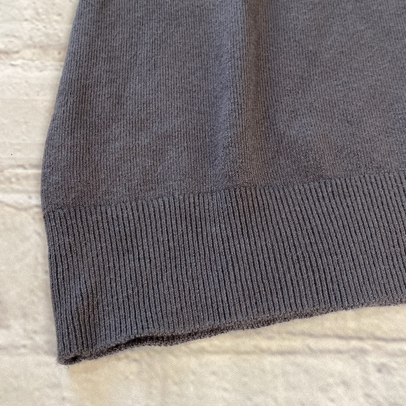 Zara Gray Studded Shoulder Top - Picture 7 of 13